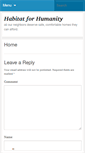 Mobile Screenshot of helphabitat.org